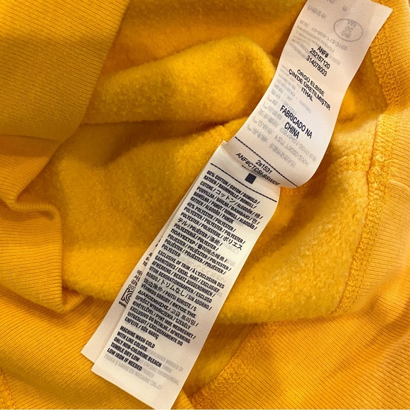 Abercrombie Kids Boy's Yellow/Gold Hoodie Size XL - Picture 13 of 13